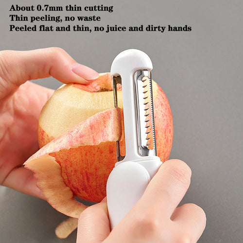 3-in-1 Rotary Paring Knife & Peeler
