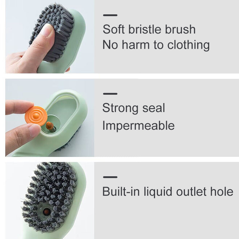 Automatic Liquid Shoe Cleaning Brush